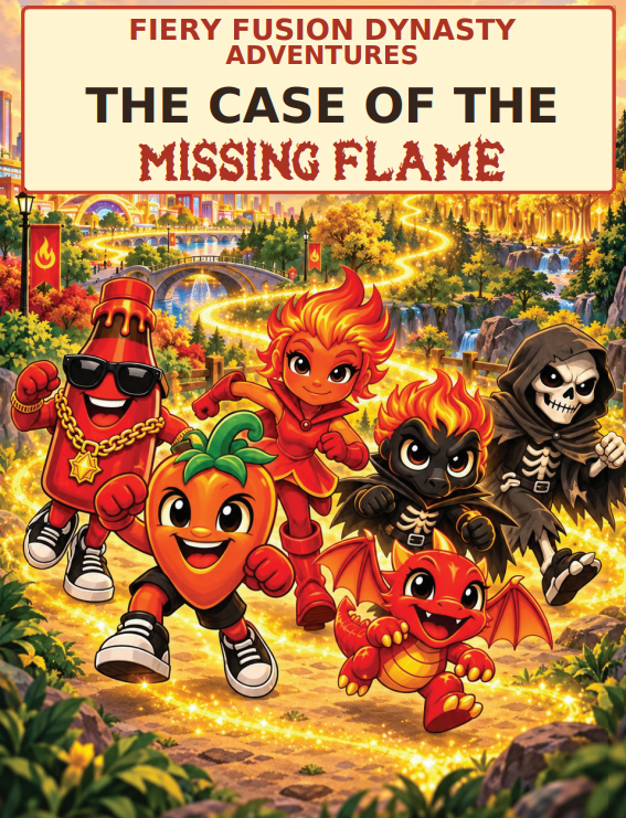 FIERY FUSION DYNASTY ADVENTURES cover